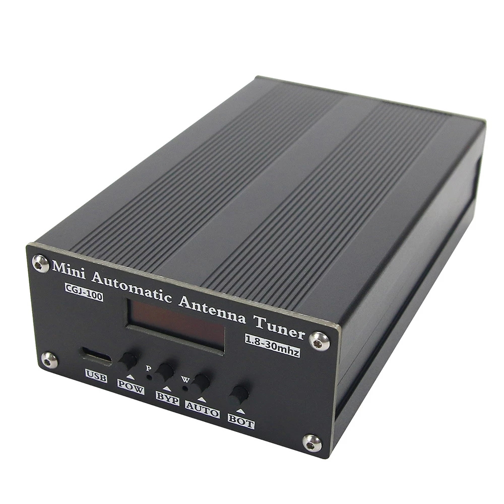 NewATU100AutomaticAntennaTuner100W18-55MHz18-30MHzWithBatteryInsideAssembledFor5-100WShortwaveRadioS-1762193-9