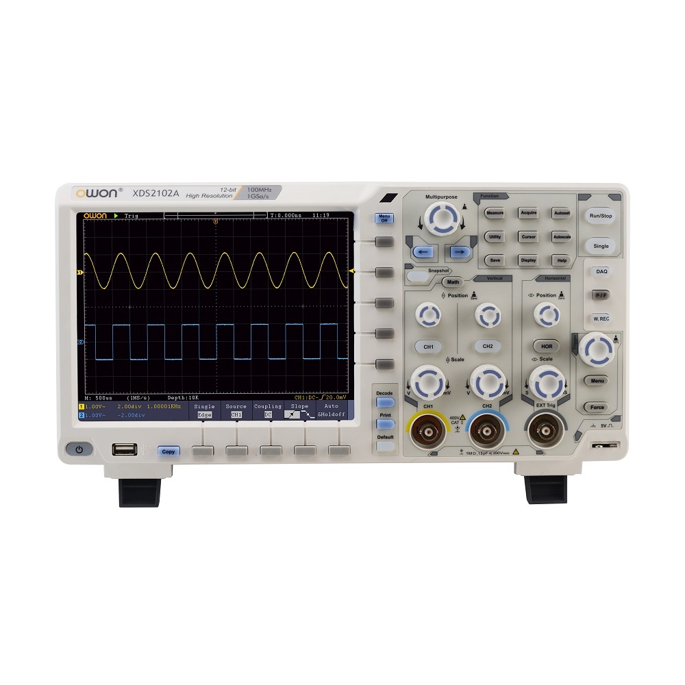 OwonXDS2102ADigitalOscilloscope12BitsVerticalResolution100MHz1GSs8InchLCDDisplay2CHHighResolutionDig-1796198-2