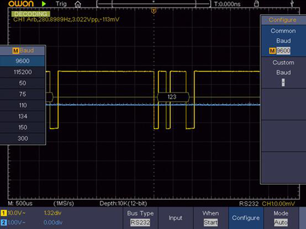 OwonXDS2102ADigitalOscilloscope12BitsVerticalResolution100MHz1GSs8InchLCDDisplay2CHHighResolutionDig-1796198-12