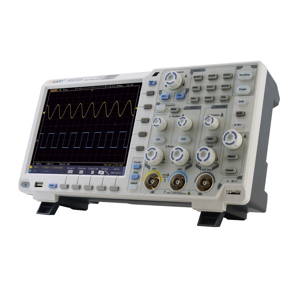 OwonXDS2102ADigitalOscilloscope12BitsVerticalResolution100MHz1GSs8InchLCDDisplay2CHHighResolutionDig-1796198-4