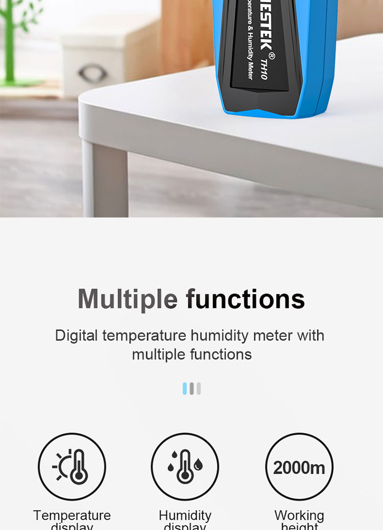 PortableHandheldLCDDigitalThermometerHygrometerIndoorRoomTemperatureHumidityMeterSensorGaugeWeatherS-1981739-2