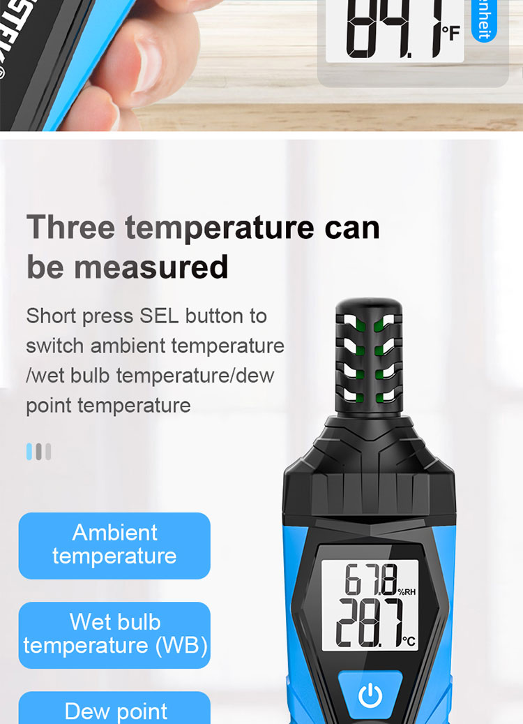 PortableHandheldLCDDigitalThermometerHygrometerIndoorRoomTemperatureHumidityMeterSensorGaugeWeatherS-1981739-9