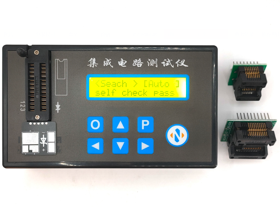 ProfessionalHandheldRechargeable100KHZ-53GHZ4inchLEDIntegratedCircuitTesterTransistorDiodeTriodeTest-1986406-1
