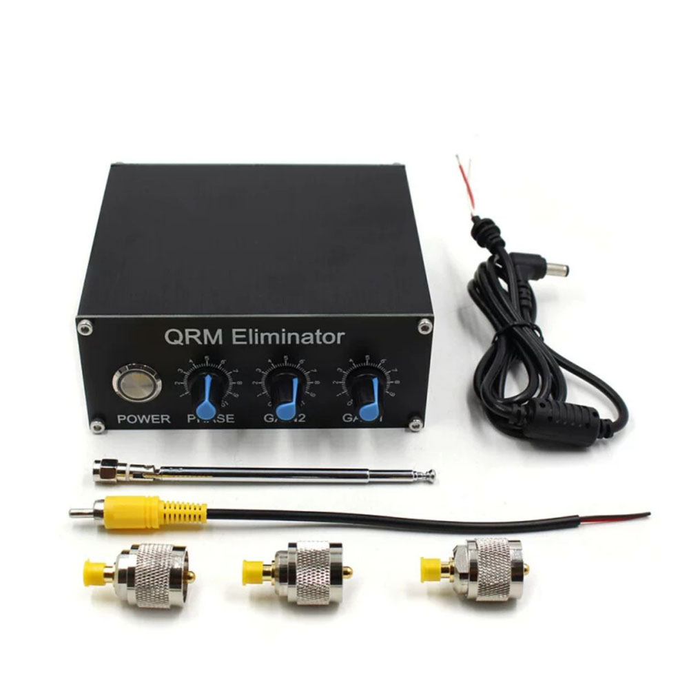 QRMEliminatorX-FaseHFBandsSecondGeneration1-30MHzAdjustableCancellerwithIntegratedPTTControlAluminiu-2014365-1
