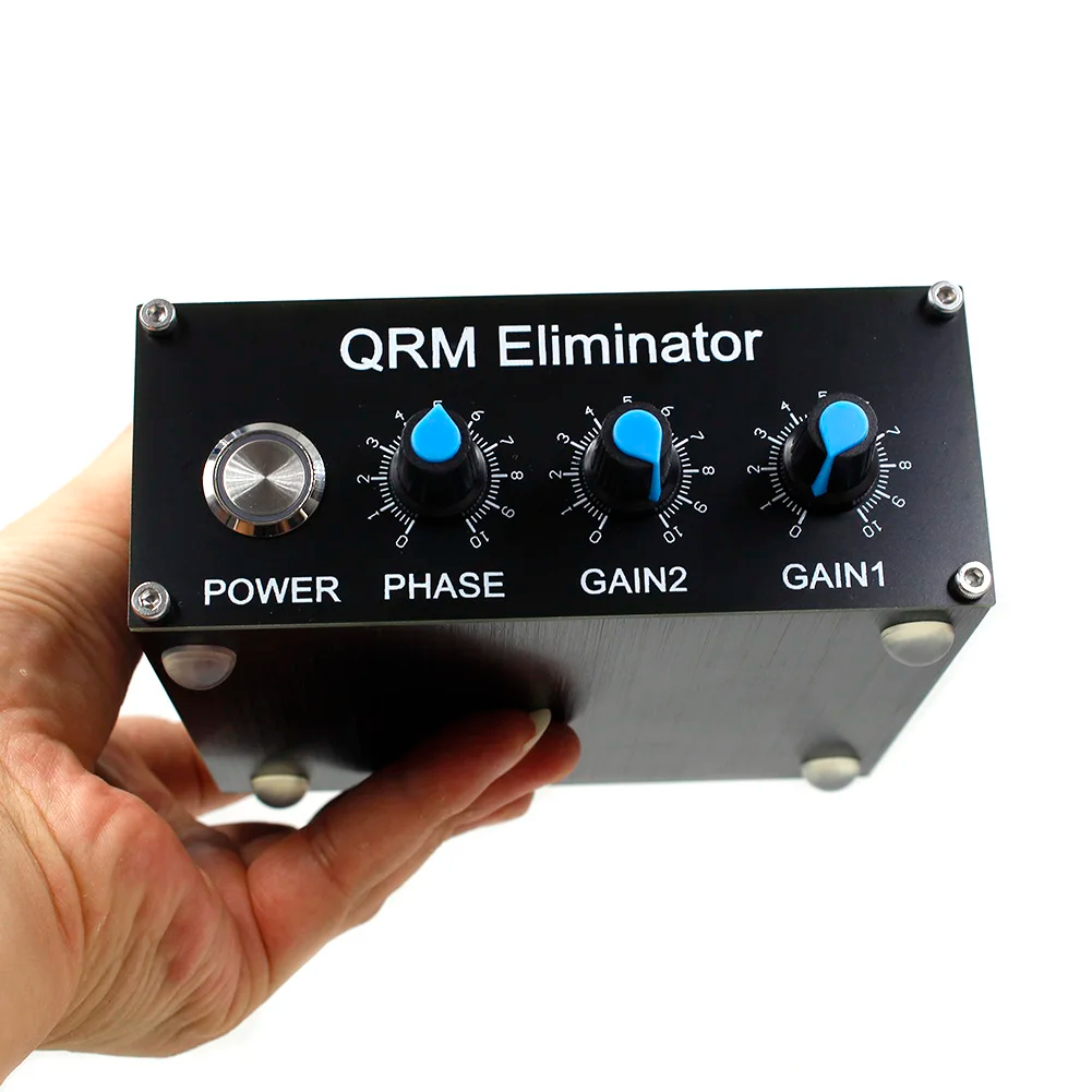 QRMEliminatorX-FaseHFBandsSecondGeneration1-30MHzAdjustableCancellerwithIntegratedPTTControlAluminiu-2014365-3