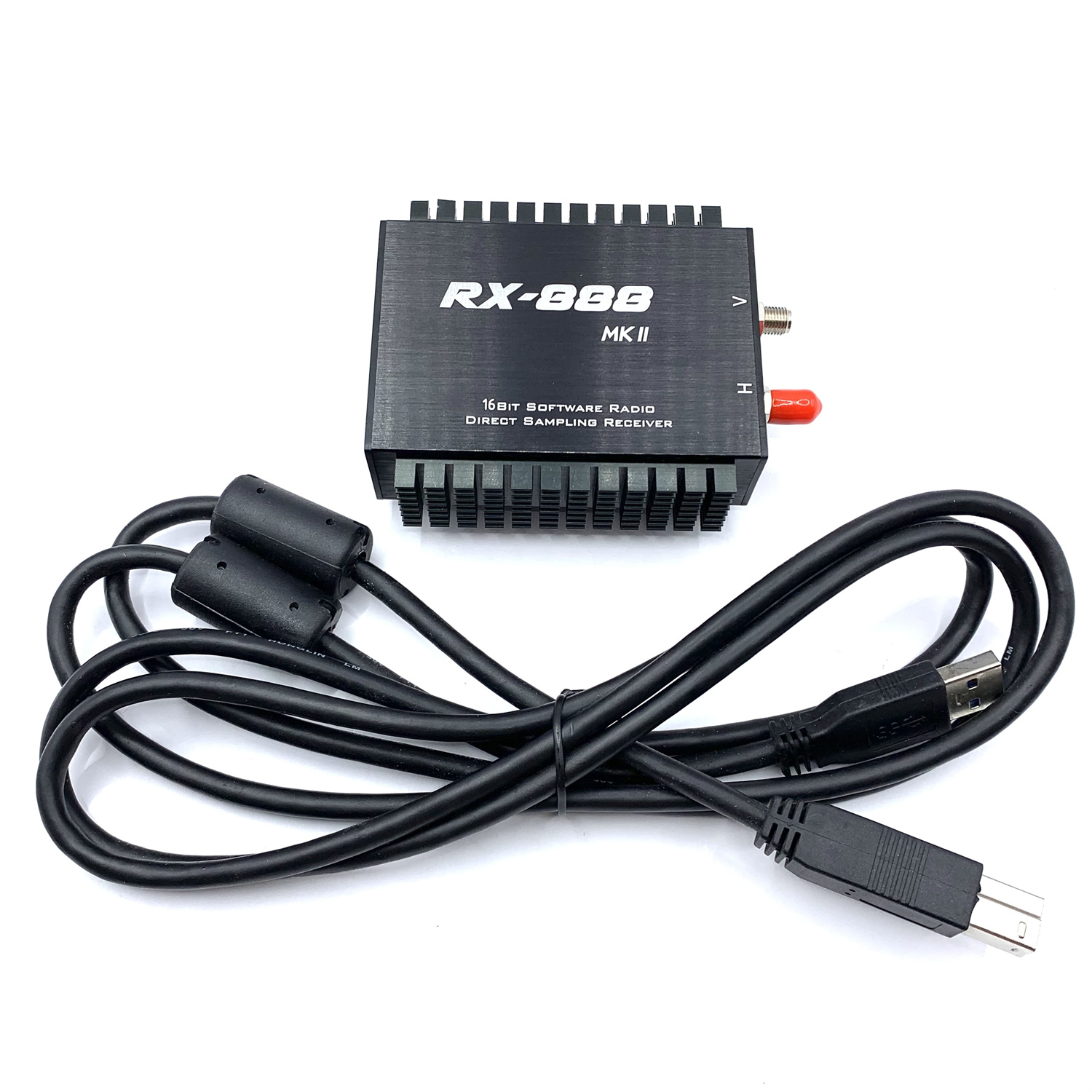 RX-888MKIISDRRadioReceiverSDRHamRadioReceiverLTC220816BitADCDirectSamplingR828DRX888Plus-2014363-1