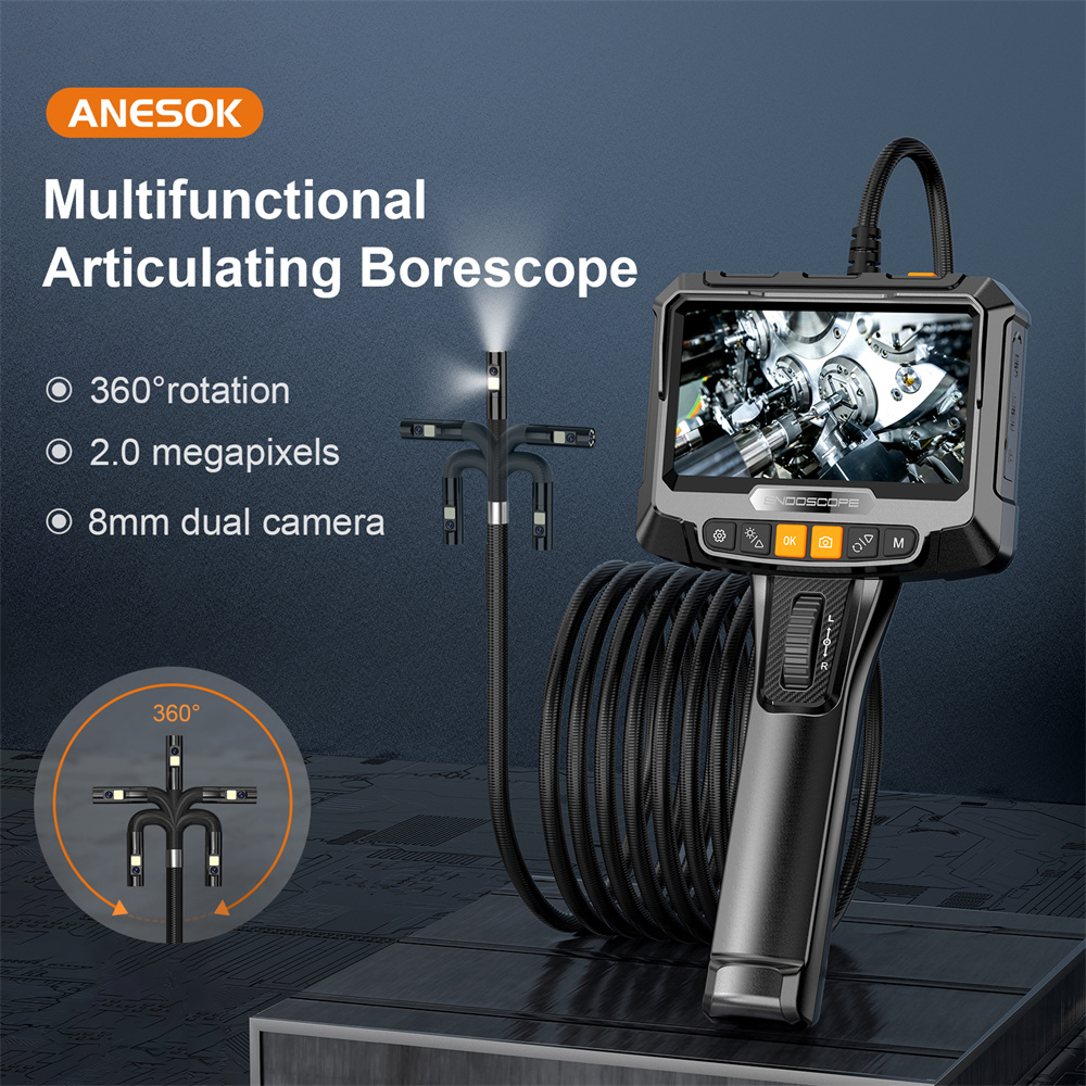 S10ArticulatingBorescopeCamerawithLightTwo-WayArticulatedEndoscopeInspectionCamerawith8mmDuelLens5IP-1993261-5
