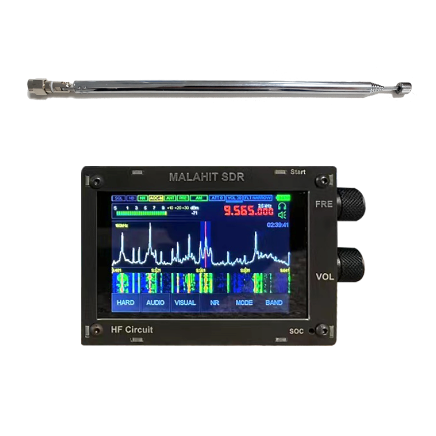 SDR-PRO110DFirmware50KHz-2GHzMalachiteSDRDSPReceiverAMSSBNFMWFMFullModeBuiltinExpansionBoard-2011247-1