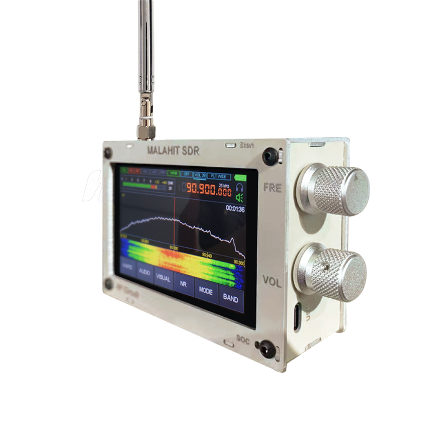 SDR-PRO110DFirmware50KHz-2GHzMalachiteSDRDSPReceiverAMSSBNFMWFMFullModeBuiltinExpansionBoard-2011247-6