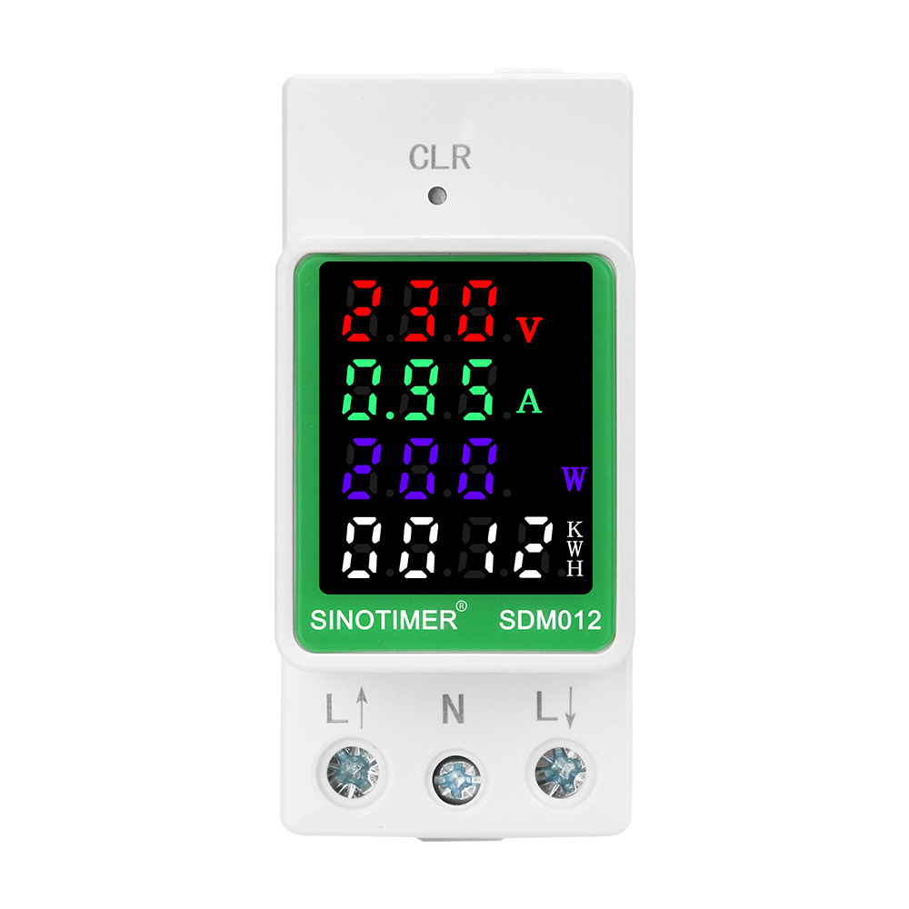 SINOTIMERSDM012MultifunctionalACDigitalDisplayMeterforEnergyManagementMeasuresACVoltageCurrentFreque-1992482-1