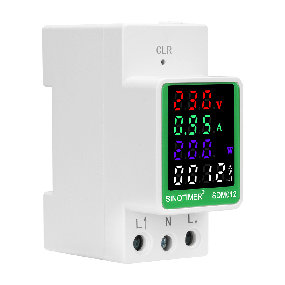 SINOTIMERSDM012MultifunctionalACDigitalDisplayMeterforEnergyManagementMeasuresACVoltageCurrentFreque-1992482-4