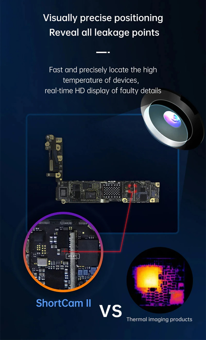 ShortCamIIInfraredThermalImagingCameraWideAngleCompactSizeEfficientTemperatureMeasurementHighLowTemp-2007150-7