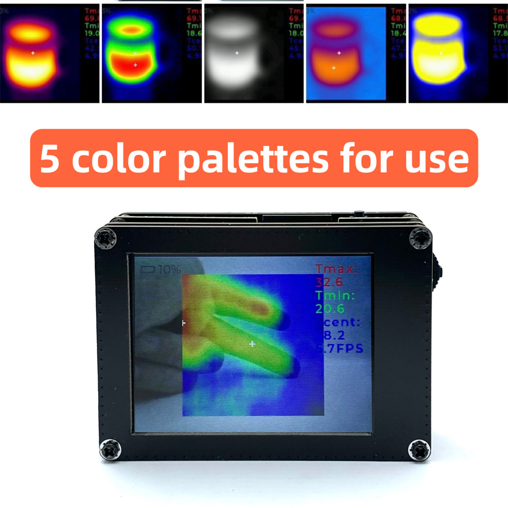 TICAM1IndustrialInfraredThermalImagingCamerawith200MPVisibleLightLensThermometerTemperatureDetectFlo-1987806-3