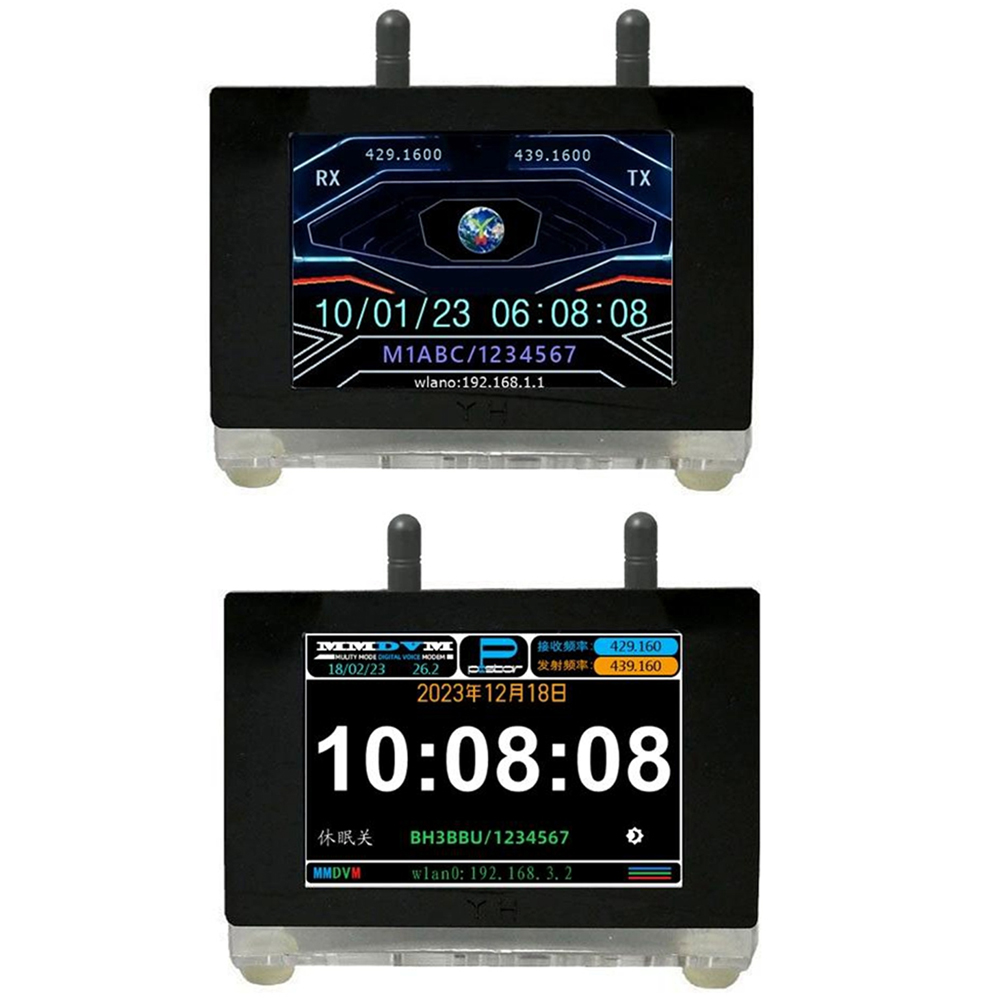 TZTAssembledMMDVMT124BDuplexHotspotwith35InchColorScreenforDigitalWalkieTalkieSupportsVariousModesHi-2015554-1