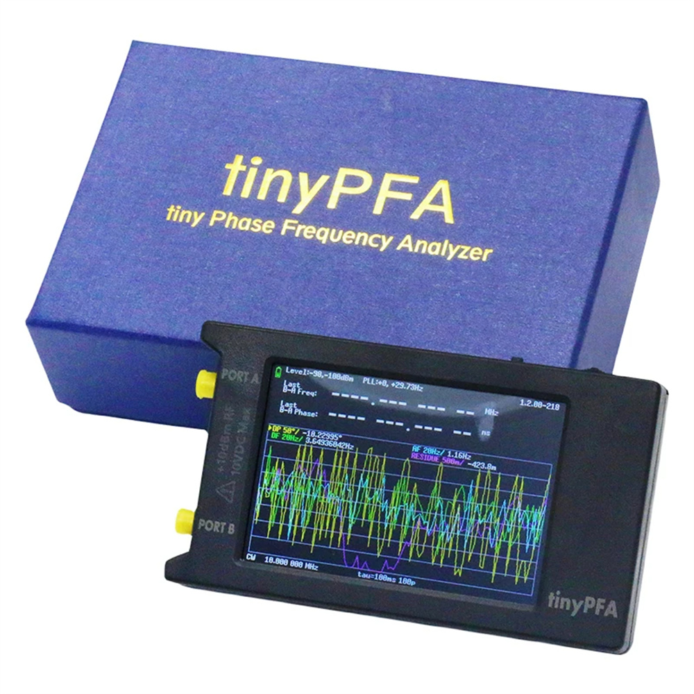 TinyPFAPhaseFrequencyAnalyzerwith4-InchTouchScreen1MHz-290MHzFrequencyRangeHigh-precisionMeasurement-2015562-2