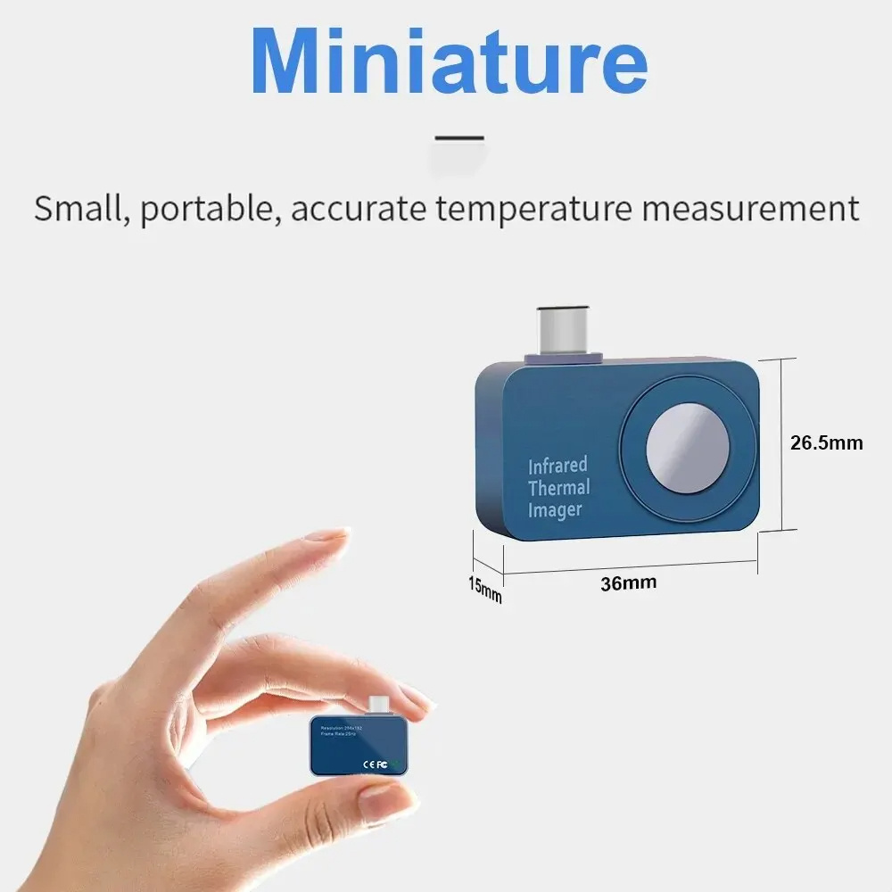 TooltopT7ThermalImagingCameraHighResolution256192InfraredSensor25HzSmoothImageCaptureWideTemperature-2015327-5