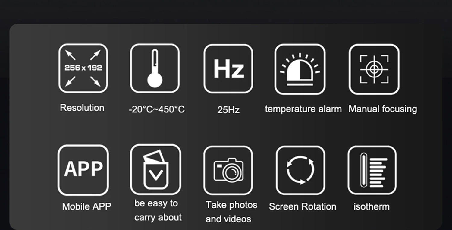 UNI-T-UTi261MInfraredThermalImagerHigh-Resolution256X192PixelforAccurateTemperatureMeasurementCompac-2011732-2
