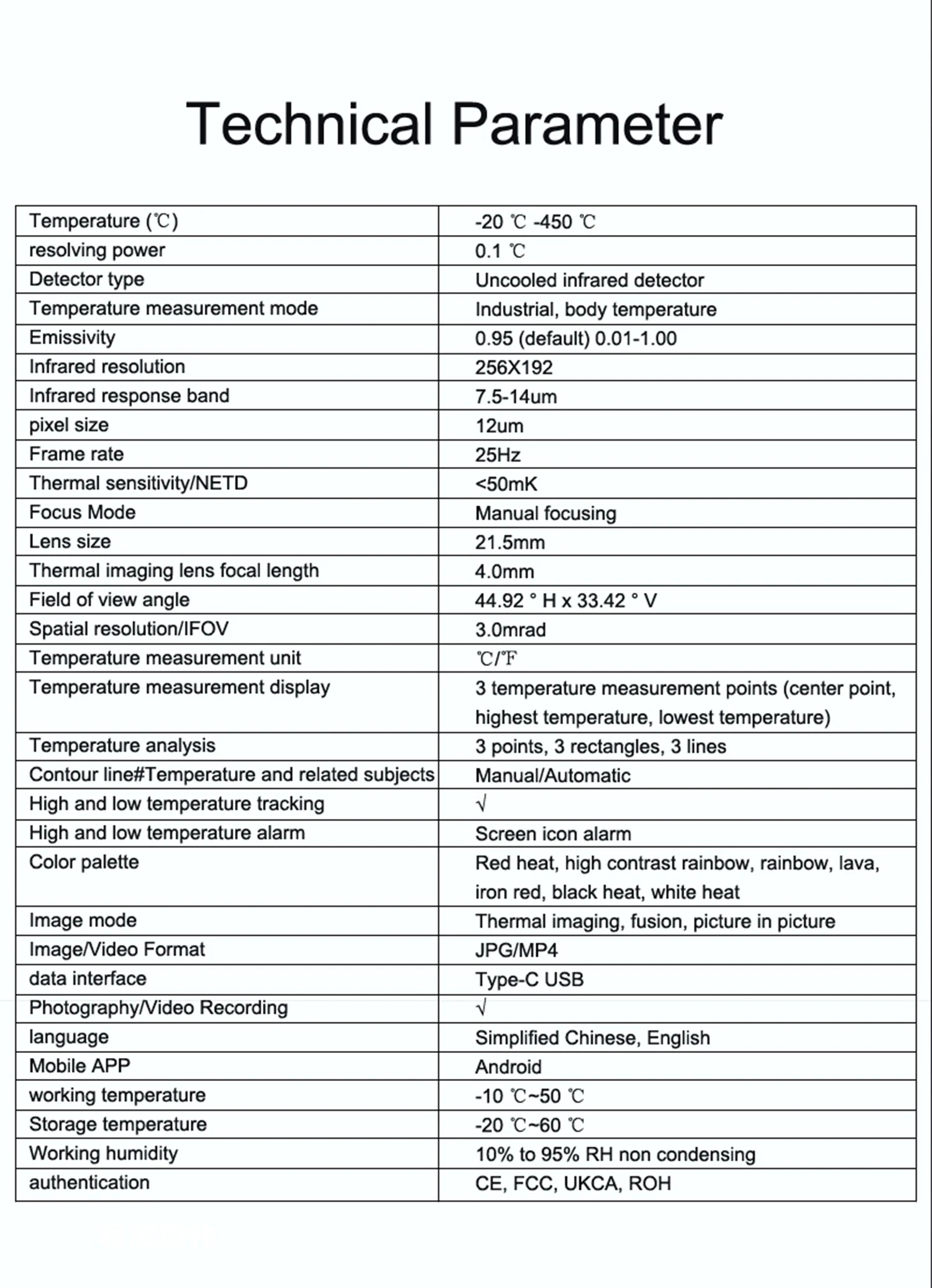 UNI-T-UTi261MInfraredThermalImagerHigh-Resolution256X192PixelforAccurateTemperatureMeasurementCompac-2011732-17