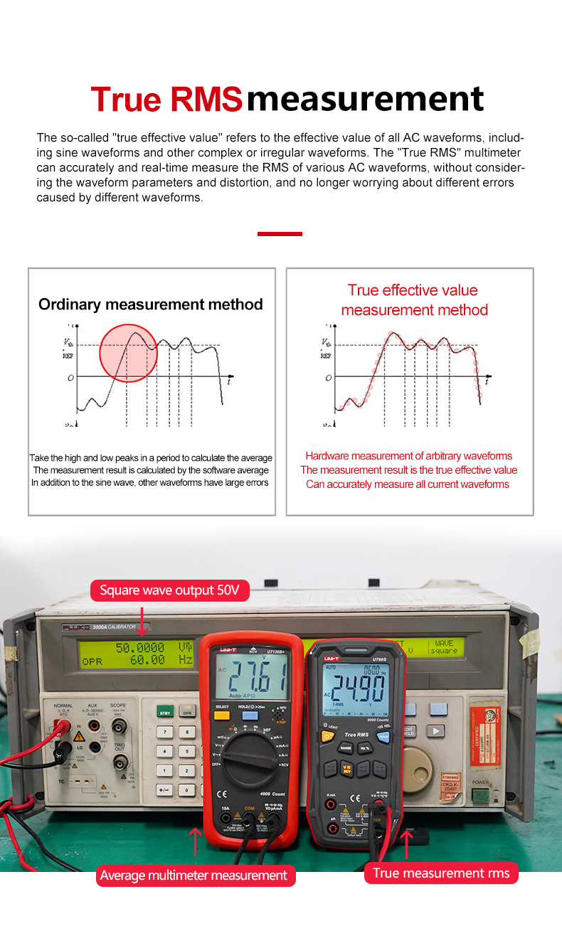 UNI-TDigitalSmartMultimeterUT60SUT60BT1000VACDCVoltmeterAmmeterTrueRMSCapacitorTemperatureTestermult-1983191-9