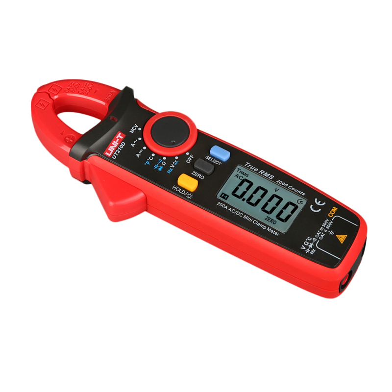 UNI-TUT210DDigitalClampMeterTemperatureMeasurementAutoRangeCapacitanceMultimeterACDCCur-1404793-11