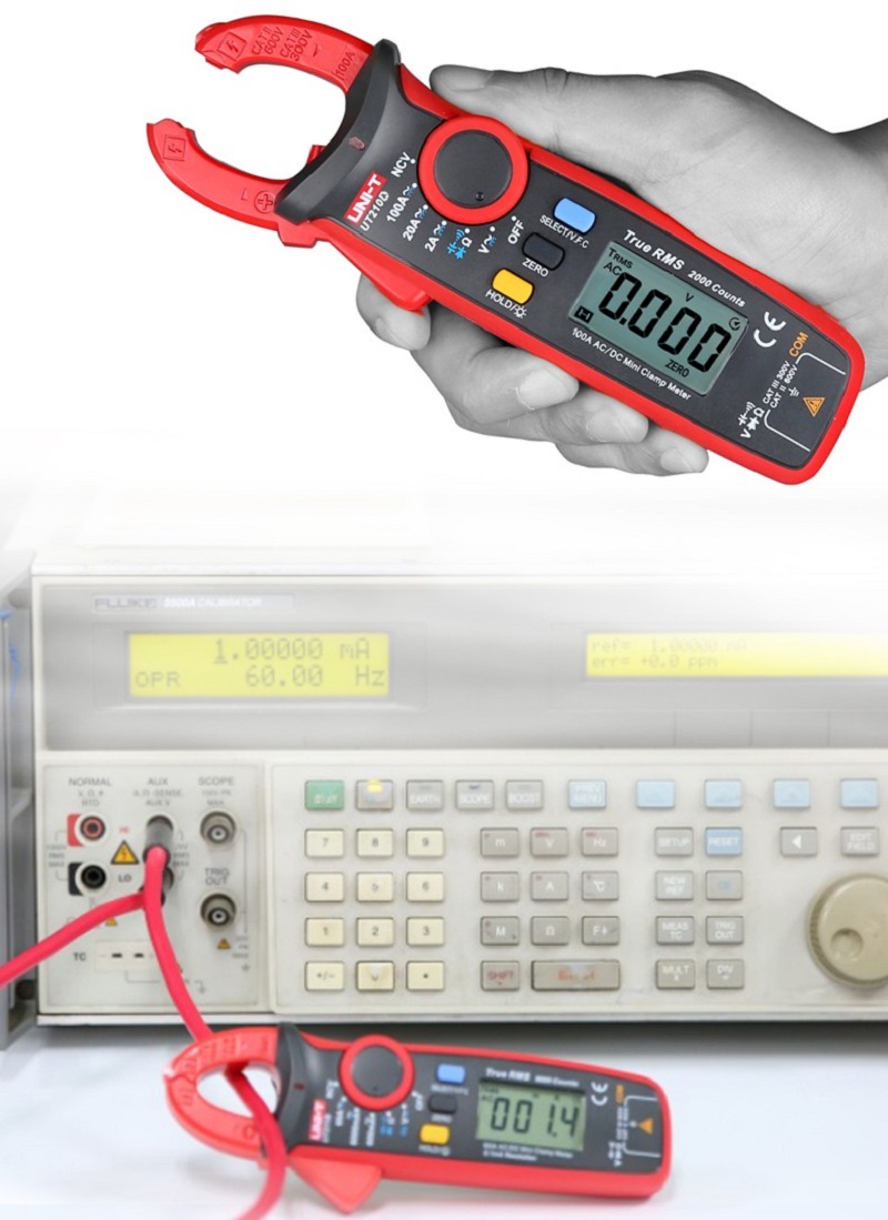 UNI-TUT210DDigitalClampMeterTemperatureMeasurementAutoRangeCapacitanceMultimeterACDCCur-1404793-4