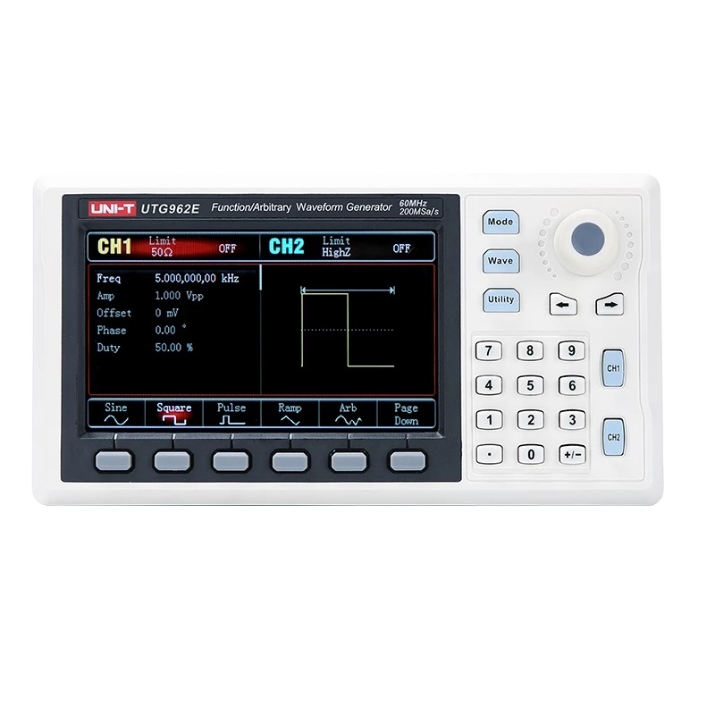 UNI-TUTG932EUTG962EFunctionArbitraryWaveformGeneratorSignalSourceDualChannel200MSs14bitsFrequencyMet-1708357-7