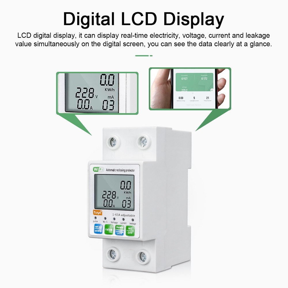 WiFiIntelligentAutomaticReclosingProtectorMultifunctionalCurrentVoltageMonitoringMeterLCDDisplaySwit-1994718-2