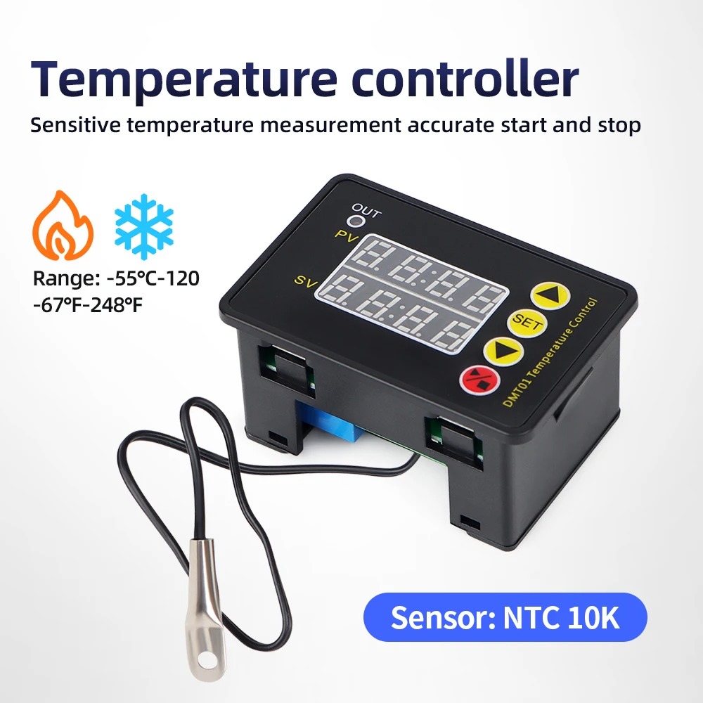 ZFX-G3051DigitalTemperatureControllerMicrocomputerThermostatHeatingCoolingControlRefrigerationNTCSen-2004584-4