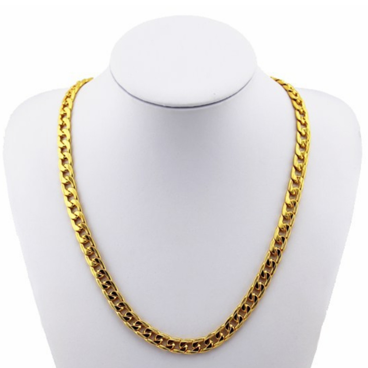 18KGoldPlated10mmMenChain24inchNecklaceJewelry-1024889-5