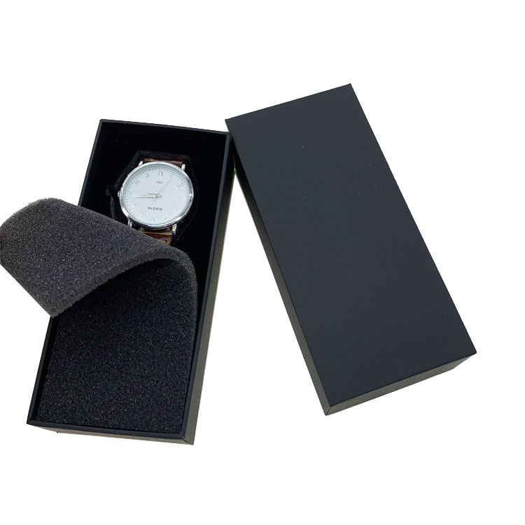 Business167343cmBlackNecklaceWatchBoxStorageGiftBoxwithSponge-1668548-4