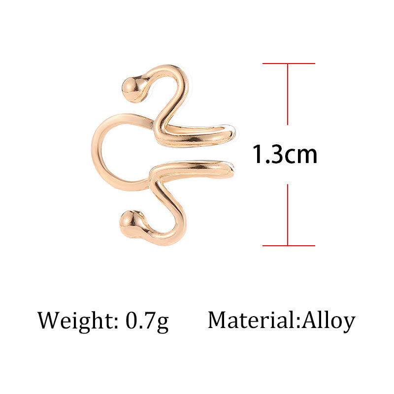 FashionEarClipEarringSnakeBoneAnimalMatchstickEarCuffEarringsEthnicJewelryforWomen-1334506-5