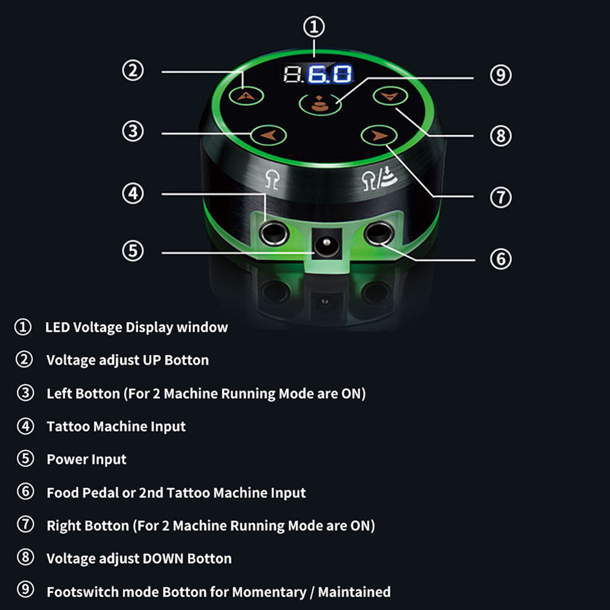 LCDDisplayDualMode6GearsTattooPowerSupplyForTattooMachineKitsForAURORA2-1615934-10