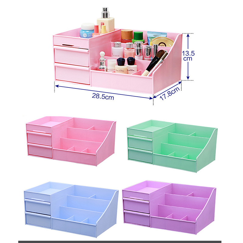 LargeCapacityCosmeticOrganizerStorageBoxDrawerDressingTableSkinCareRackHouseContainerSundriesMakeupO-1662156-2