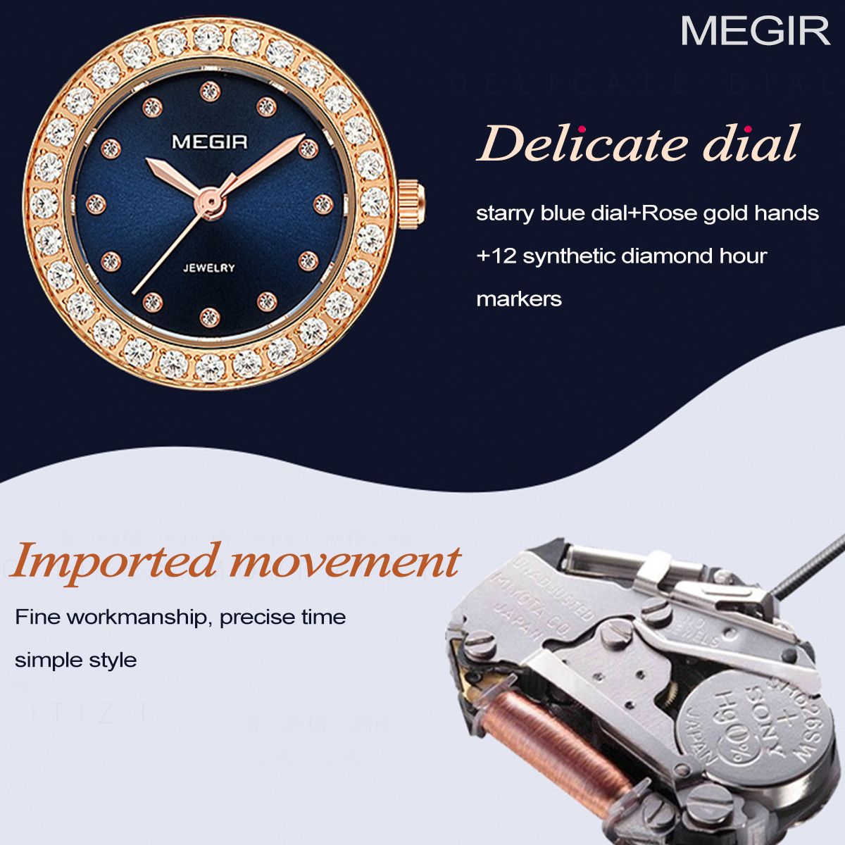 MEGIR4205ElegantDesignWomenWristWatchGenuineLeatherBandQuartzWatch-1653044-4