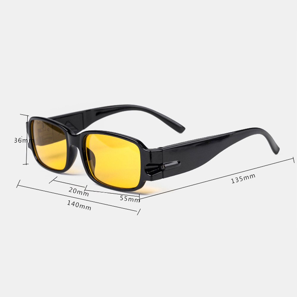 MenLEDLightingNightPresbyopicGlassesPlasticResinFullRectangleFrameMultifunctionalPresbyopicGlasses-1931084-9