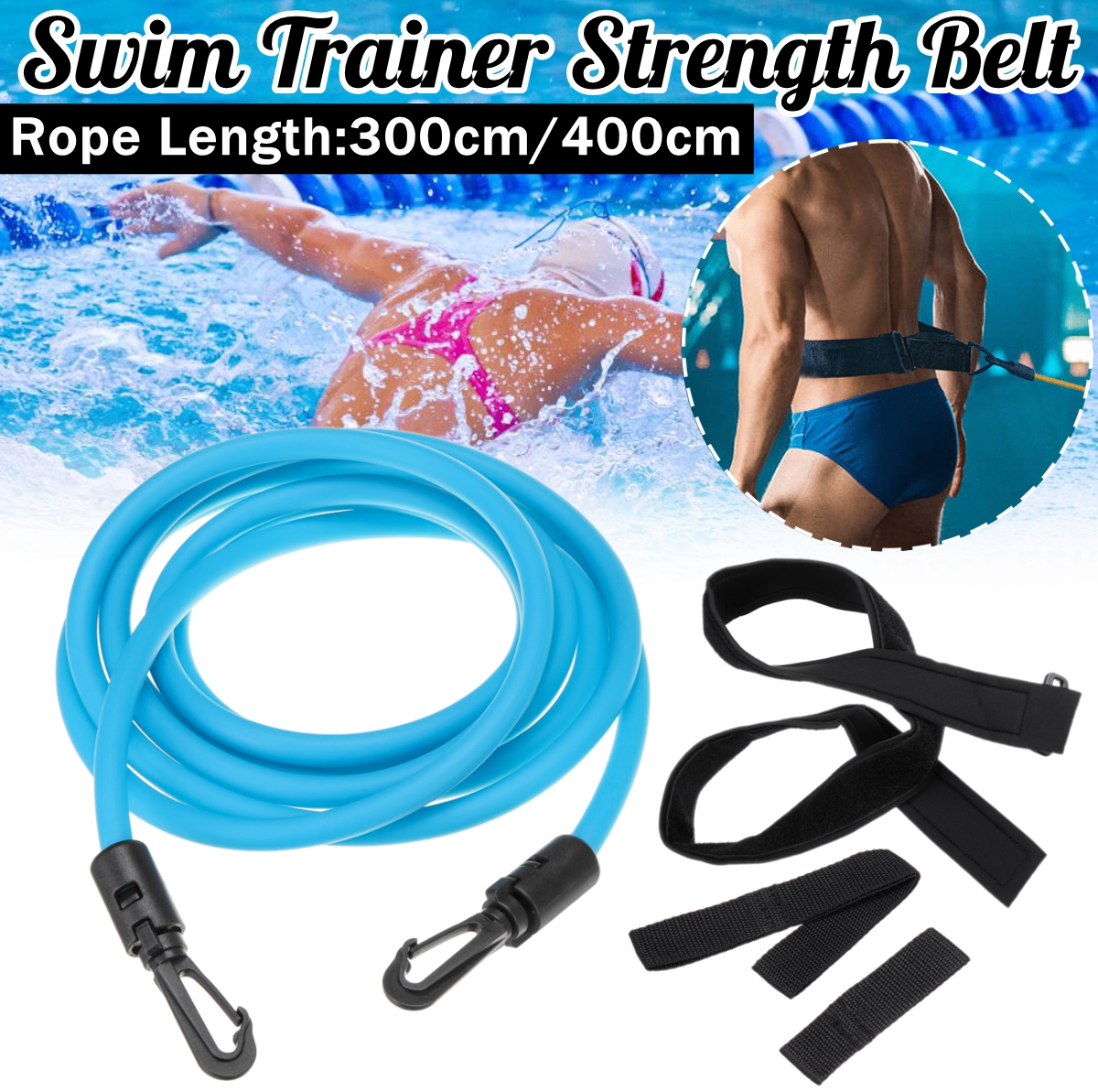 SwimWaterTrainingRopeStrengthBeltHarnessResistanceLeashKitExerciserForAdultsChildren-1709294-1