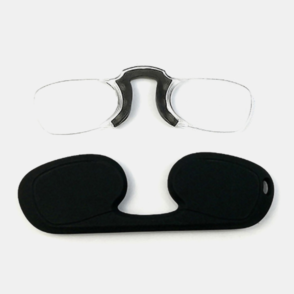 UnisexPresbyopicGlassesPCFramelessLensesNoseGripLightweightPortableKeychainPresbyopicGlasses-1930685-2