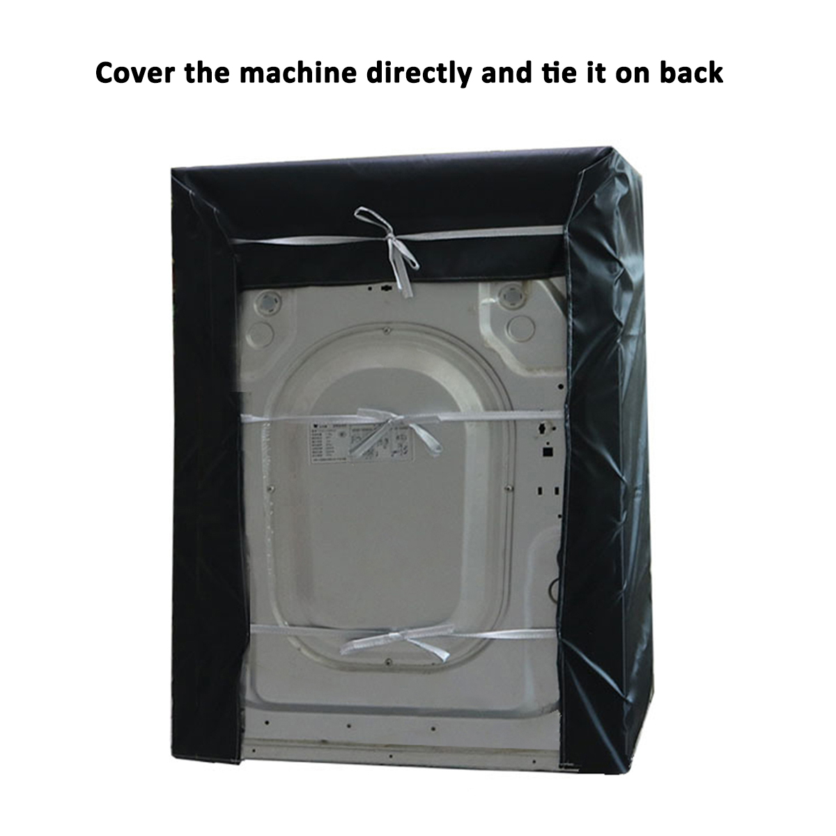 210DWaterproofSunscreenDustProofCoverWashingMachineCoverCaseRollerWashingMachineProtectiveDustFrontL-2008000-5