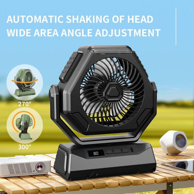 6000mAhRechargeableCampingFanwithLEDLightPortableOutdoorCeilingOscillatingFanType-CChargingAdjustabl-2013692-3