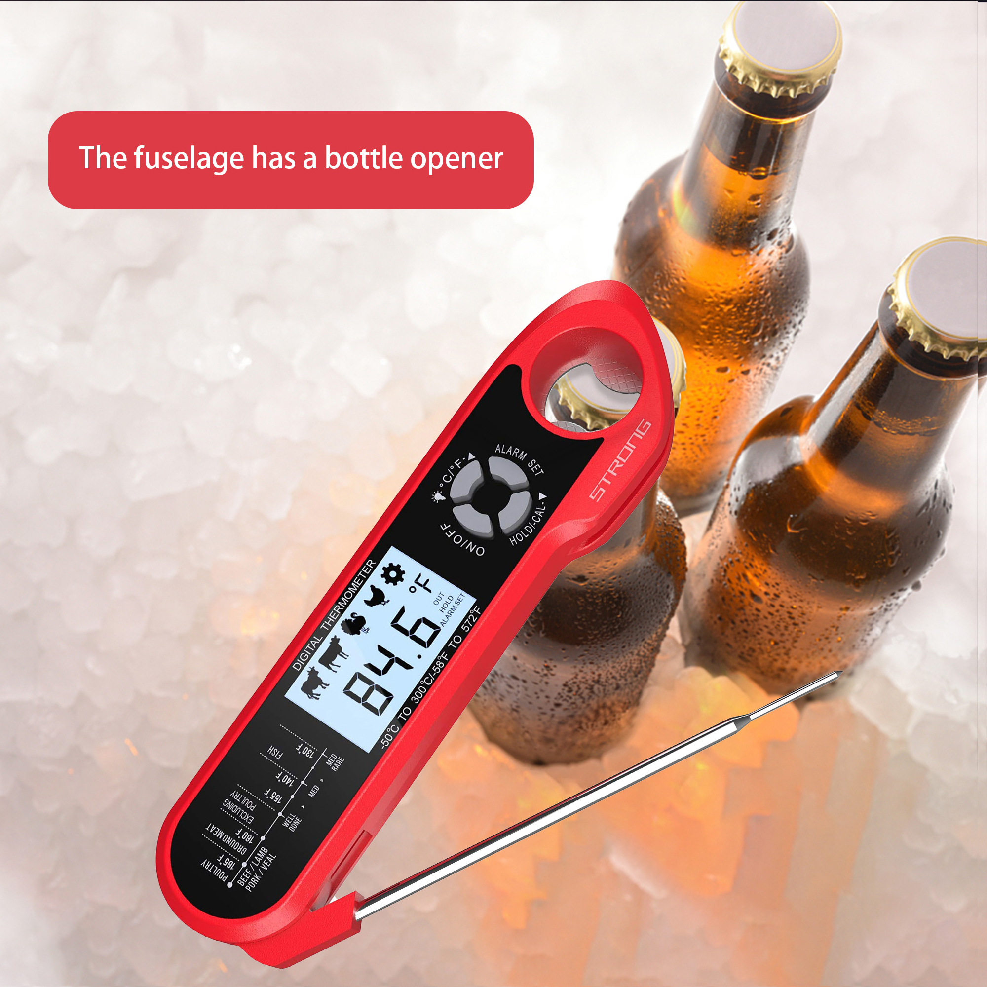 AGSIVODualProbesFastInstantReadDigitalFoodMeatThermometerWaterproofForBBQKitchenCookingGrilling-2002100-7