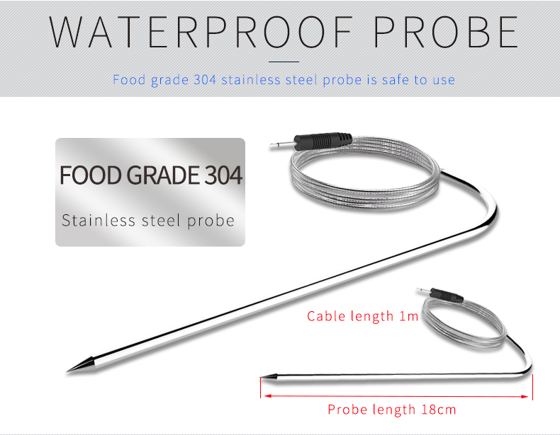 AGSIVOTS-BN52DigitalMeatFoodThermometerInstantReadFoodThermometerTimerAlarmforCookingGrillingBBQ-1989990-8