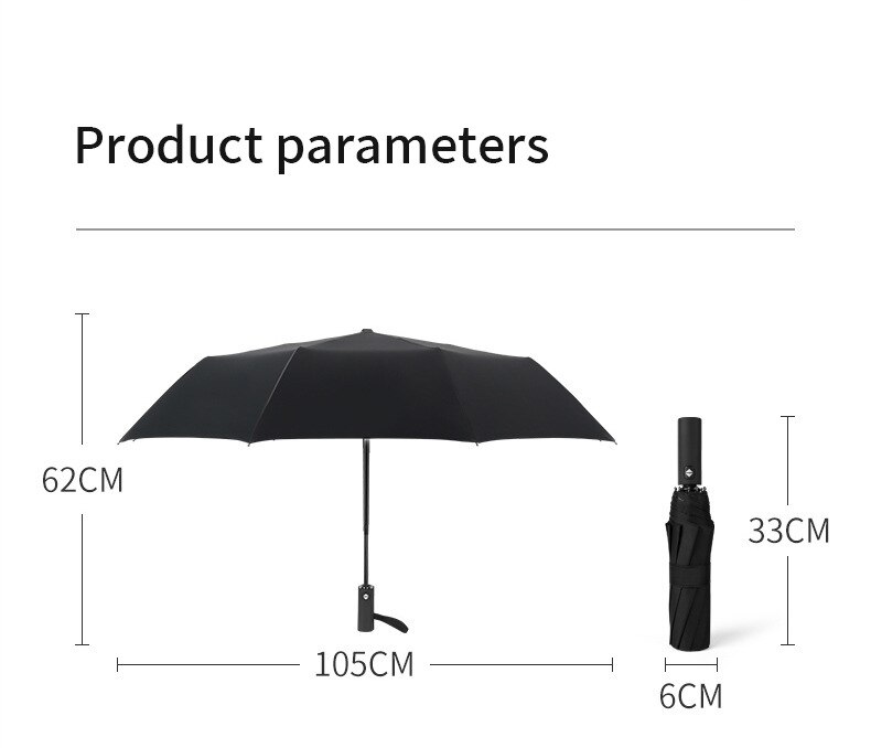 AGSIVOTravelAutomaticFoldingUmbrellaSunandRain10RibsReinforcedWindproofUPF50UVProtectionAutoOpenClos-1993785-8