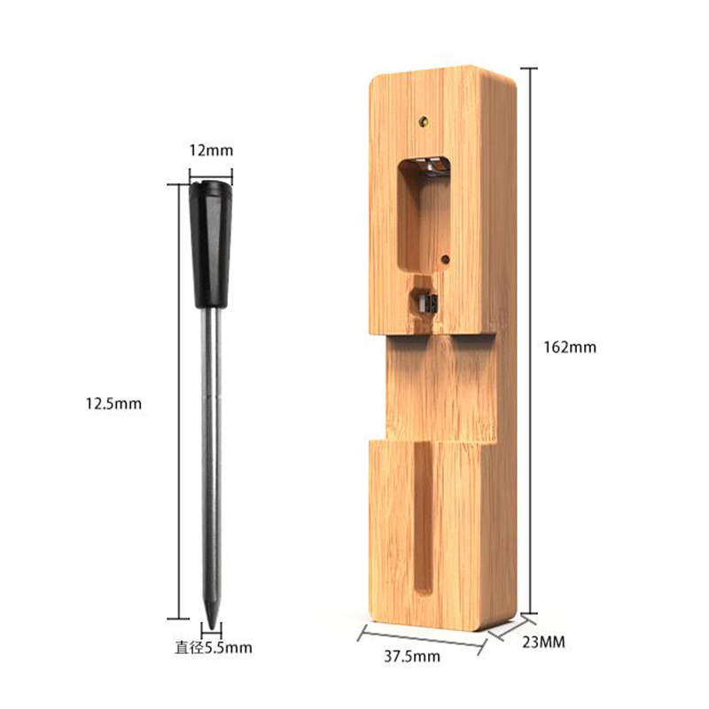 AGSIVObluetoothWirelessFoodMeatThermometer165ftLongRangeDigitalThermometerAlarmforGrillingForBBQKitc-2001879-9