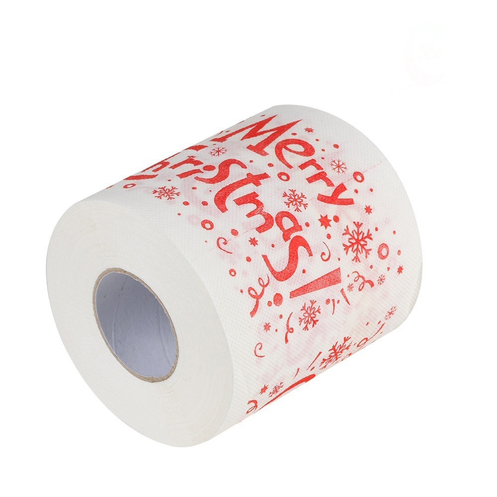 BathPaperChristmasPrintedHomeSantaClausBathToiletRollPaperChristmaXmasDecorTissue170LeavesToiletPape-1652253-4