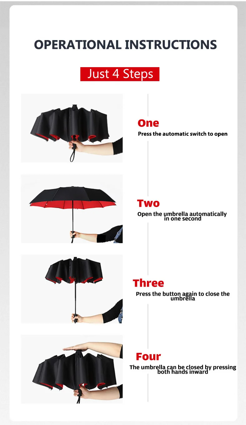 FullyAutomaticDoubleLayerUmbrellaWind-ResistantDesignEnhancedDurabilitywithMetalandFiberMediumSizeWa-2012774-19