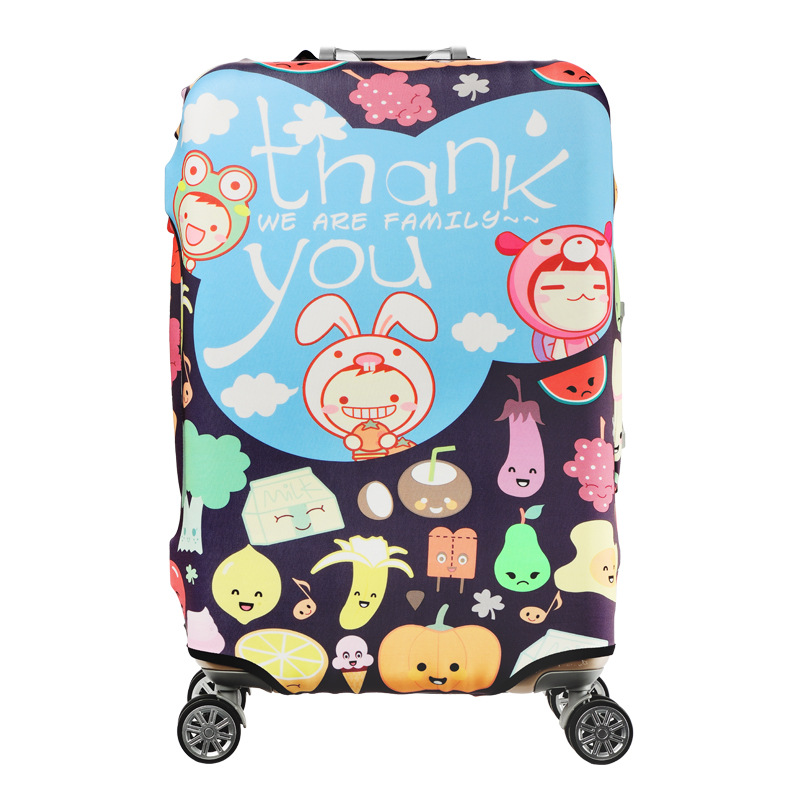 HonanaCartoonCuteAnimalElasticLuggageCoverTrolleyCaseCoverWarmTravelSuitcaseProtector-1222062-4