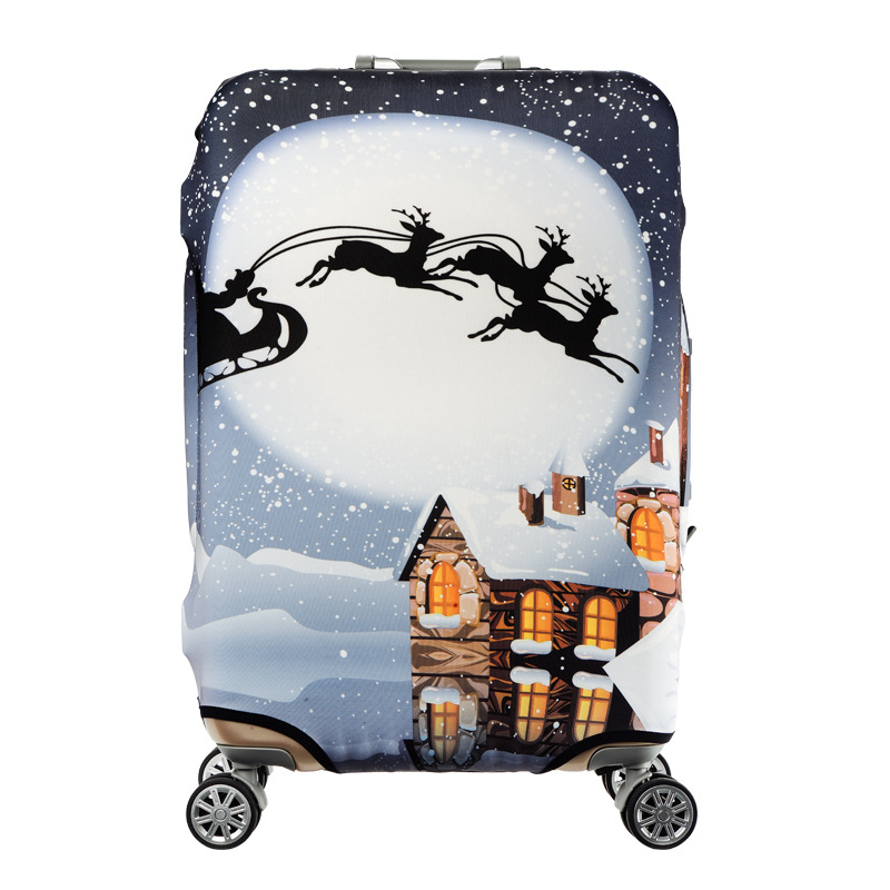 HonanaCartoonCuteAnimalElasticLuggageCoverTrolleyCaseCoverWarmTravelSuitcaseProtector-1222062-5