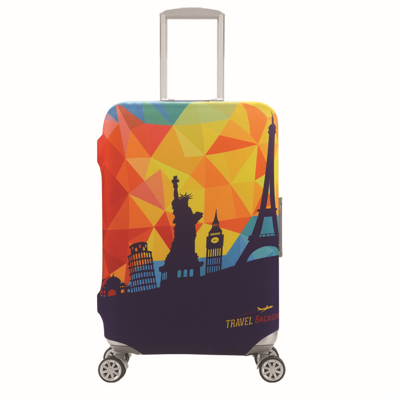 HonanaCartoonCuteAnimalElasticLuggageCoverTrolleyCaseCoverWarmTravelSuitcaseProtector-1222062-10