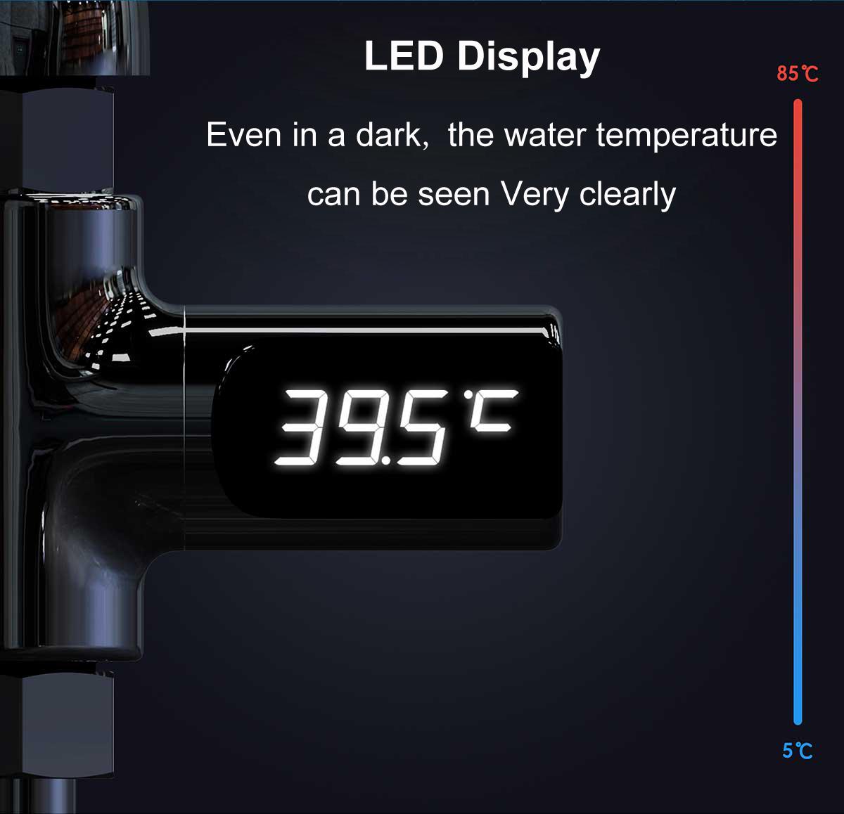 LW-101LEDDisplayHomeWaterShowerThermometerFlowSelf-GeneratingElectricityWaterTempertureMeterMonitorE-1980183-9