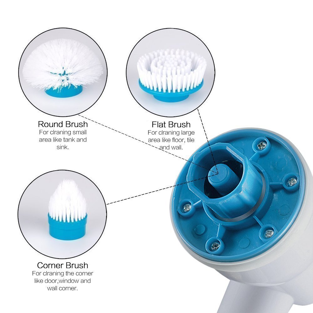 RechargeableBathtubTilesPowerFloorCleanerBrushCordlessHandleTelescopicCleaningMopsToolsWith3Replacea-1979968-4